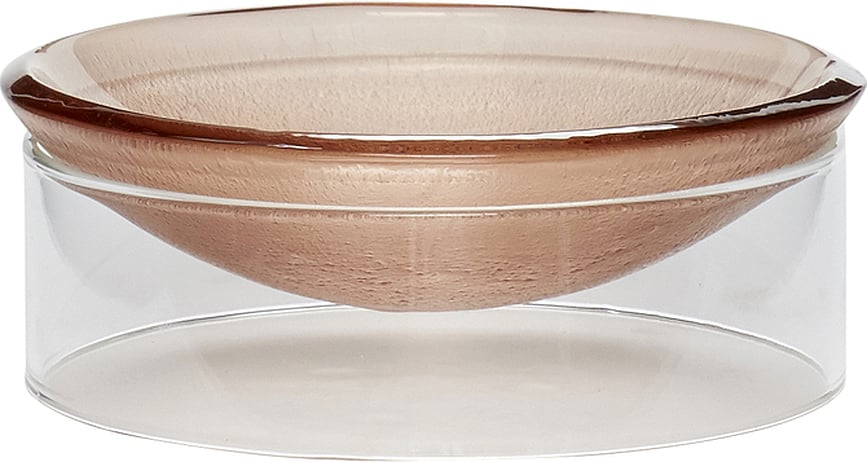 Cuenco de cristal Hübsch 661102