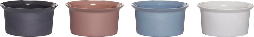 Cuenco de porcelana Hübsch 320603, 4 unidades