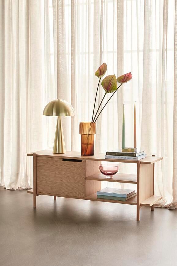 Cuencos Hübsch de cristal, de colores, 3 unidades