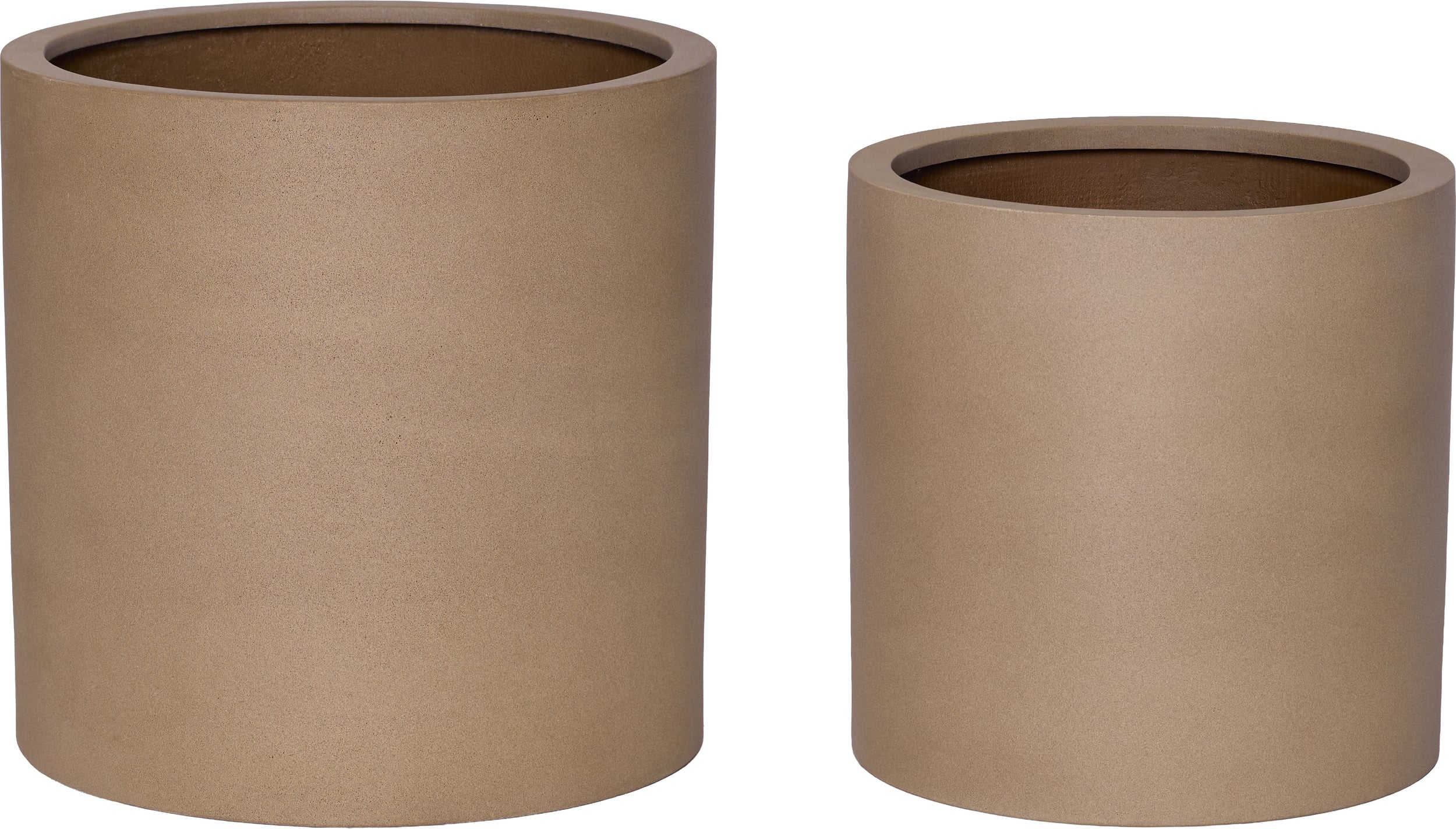 Desert Übertöpfe sandbeige, 2 St.