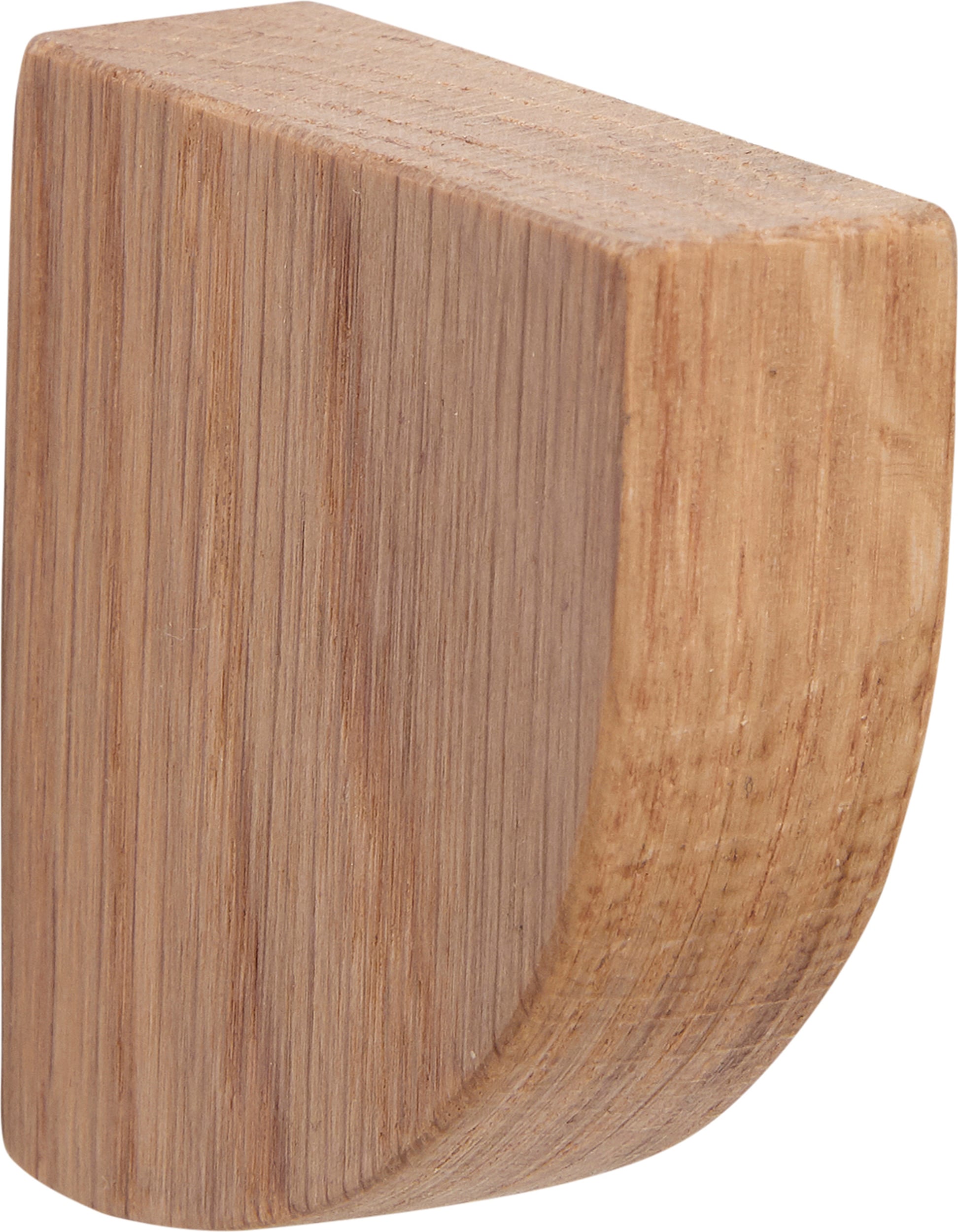 Detail Wandhaken Eiche