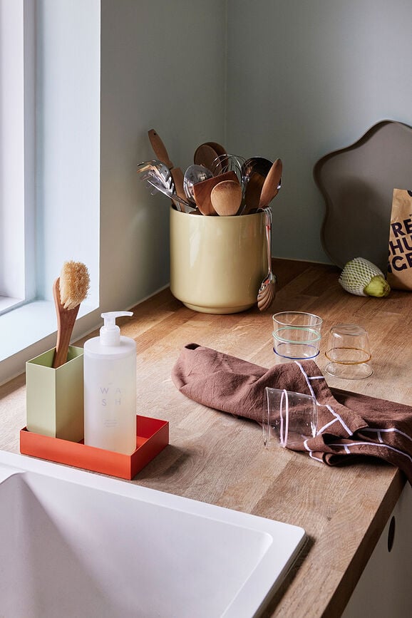 Deux Ukrasne Posude kestenjasta plava 2 kom.