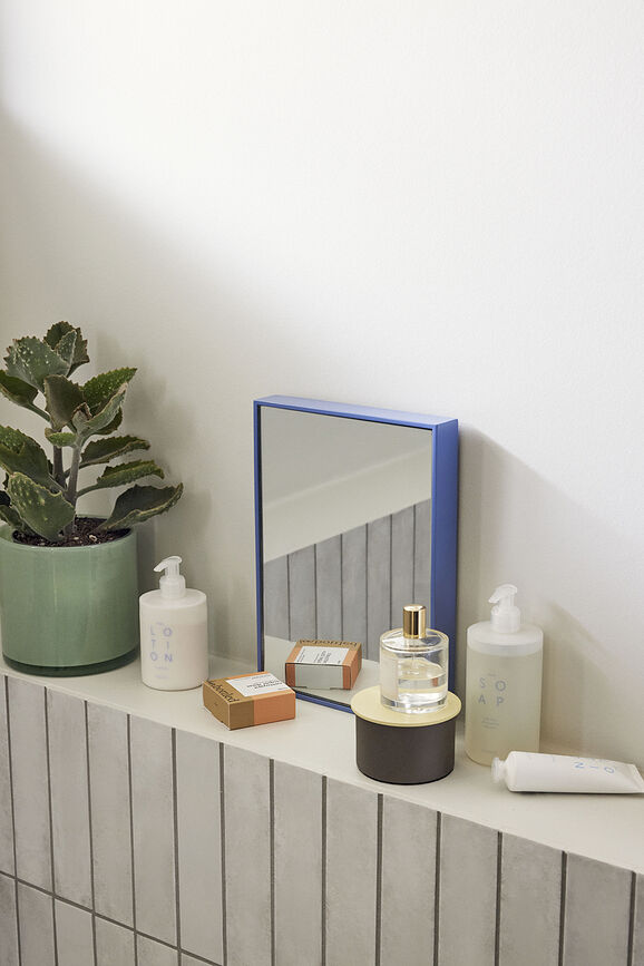 District Θήκη για είδη γραφείου, 10 εκ., καφέ