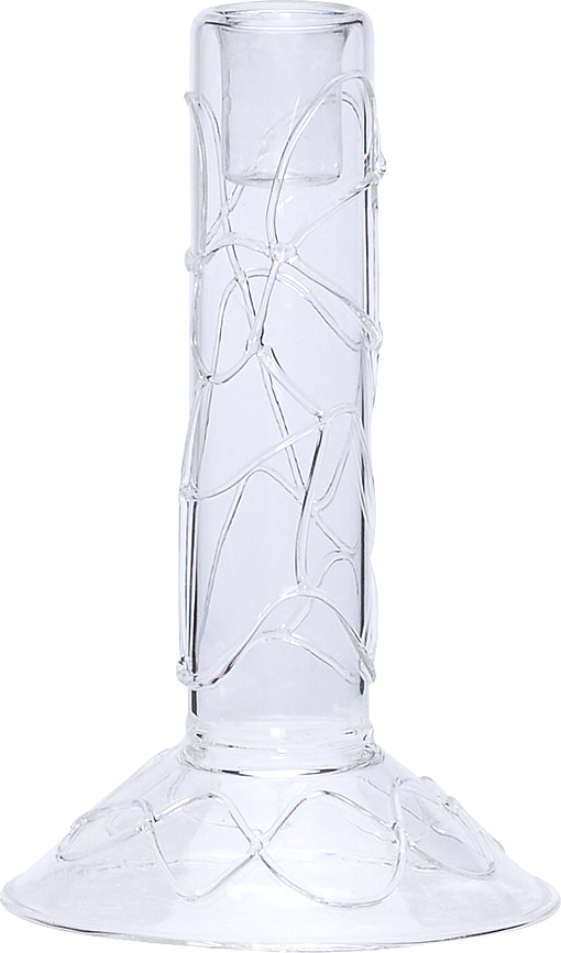 Doodle Κηροπήγιο για κλασικό κερί, διαφανές