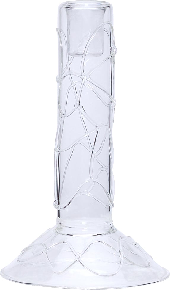 Doodle Kerzenhalter für Stabkerzen, transparent