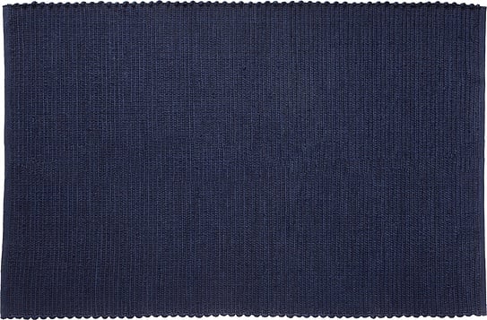 Dywan Hübsch 120 x 180 cm gładki ciemnoniebieski