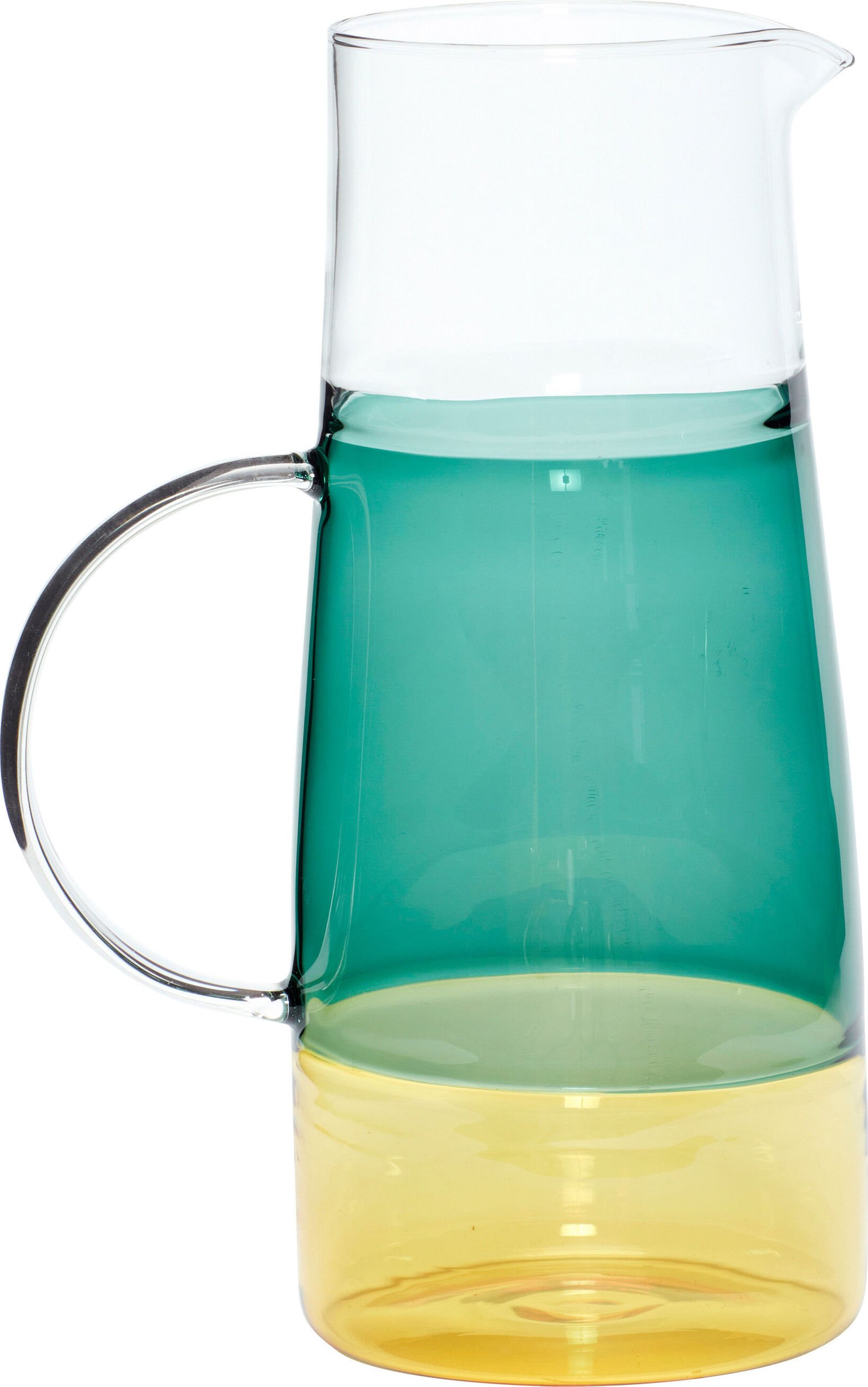 Dzbanek na wodę Hüsbch 1,3 l zielono-żółty