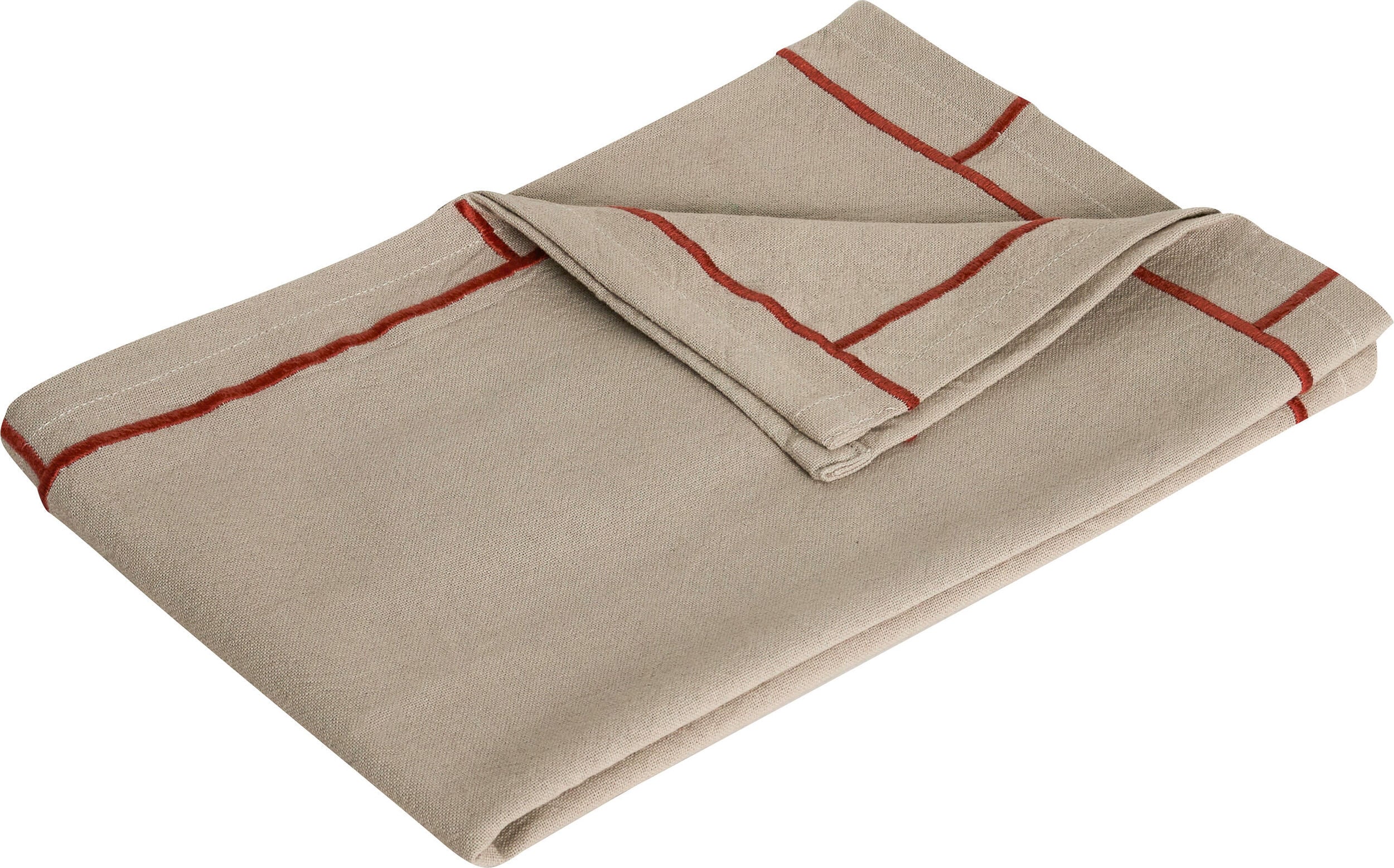 Easypeasy Küchentuch 60 x 80 cm beige-rot