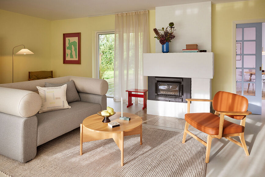 Elodie Okrasna blazina, 50 x 50 cm, rjava