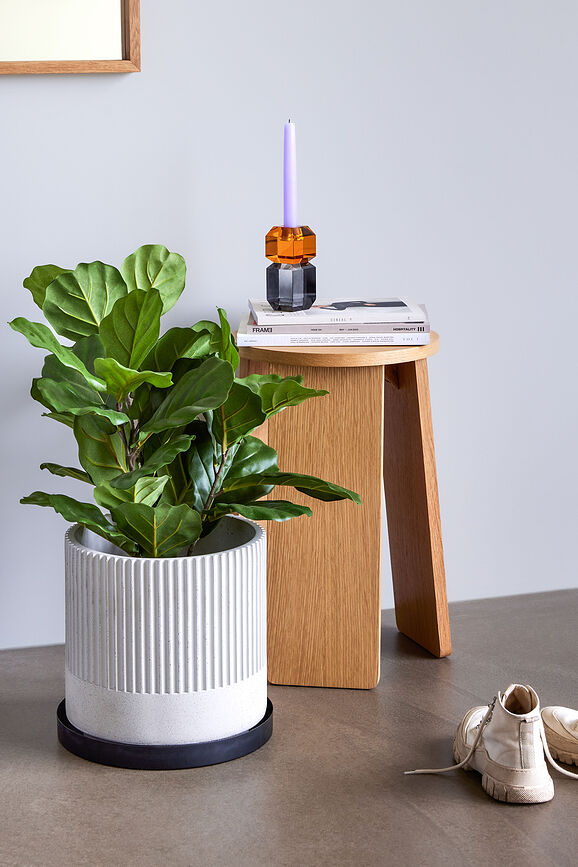 Embrace Supports pour Pot de Fleurs, noirs, Lot de 3