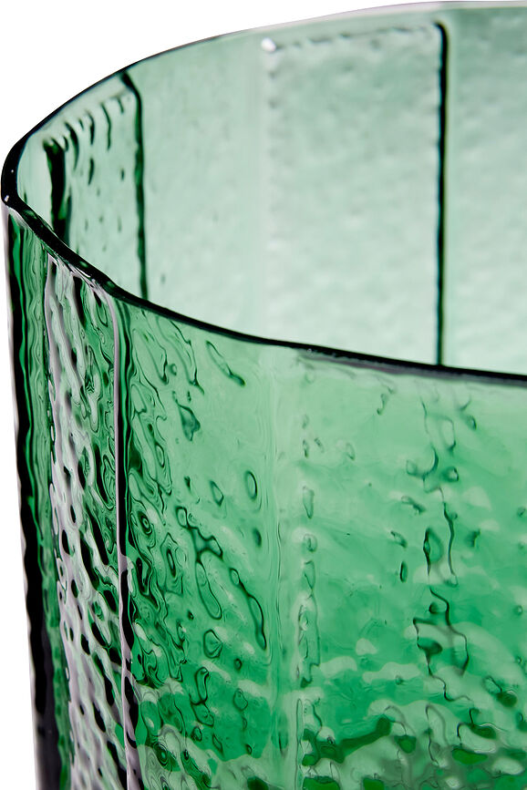 Emerald Βάζο, 20 cm, πράσινο