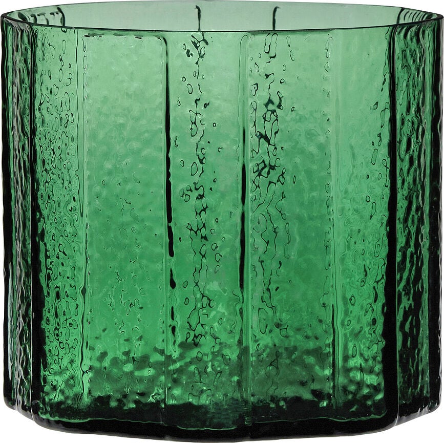 Emerald Vase 20 cm grün