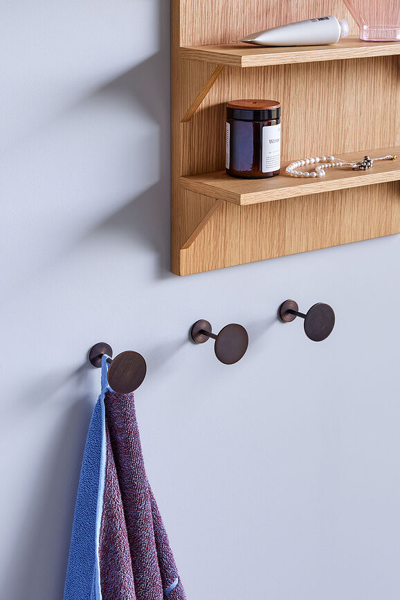 Flare Crochet mural, sable