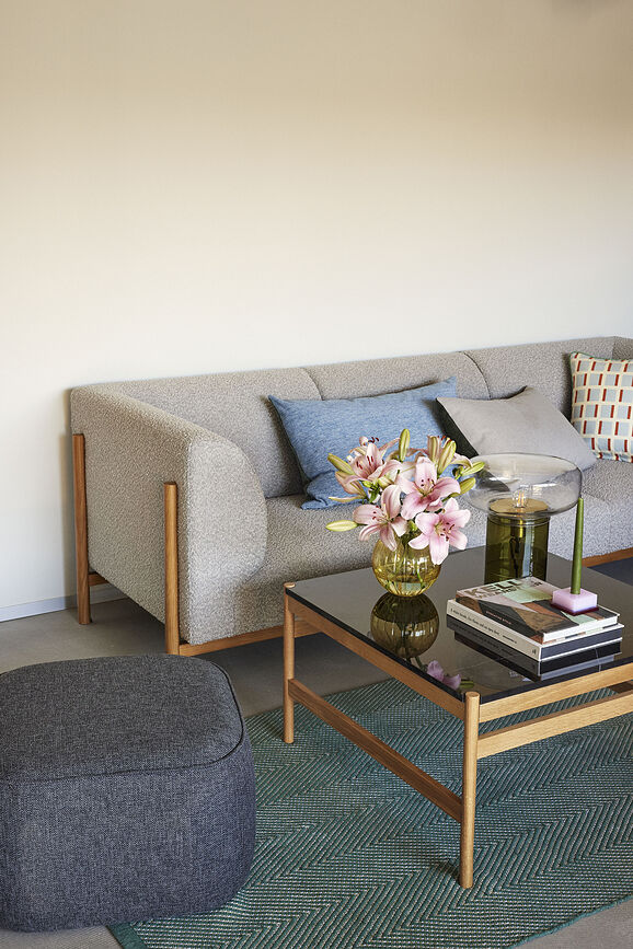 Fleur Βάζο στρογγυλό, 17 cm, κίτρινο