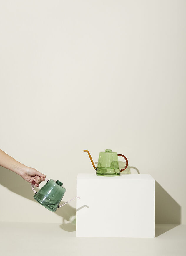 Flora Carafe à eau 1 L, verte