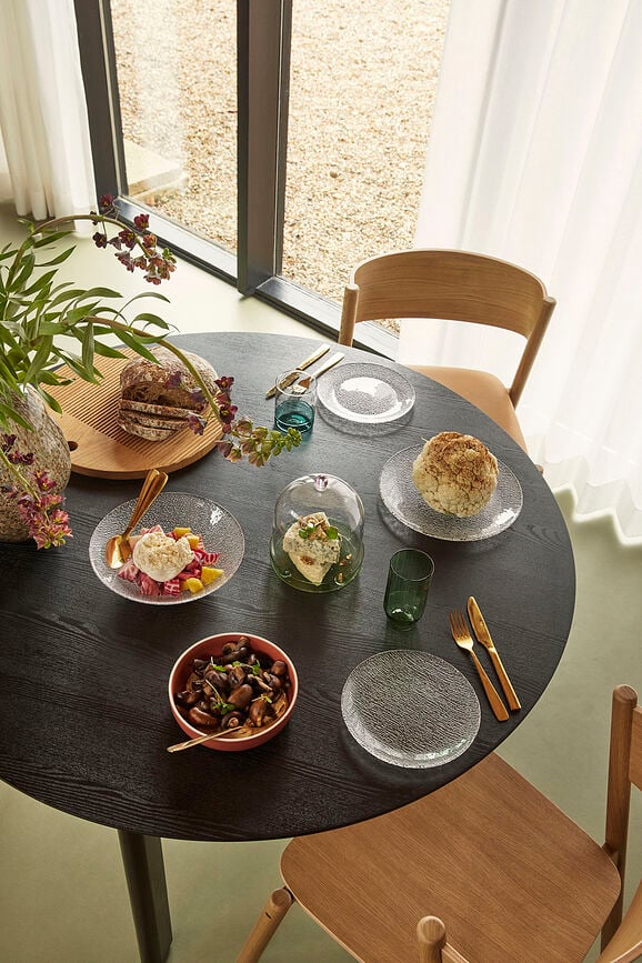 Flora Patera s kupolom mini 16 cm zadimljena