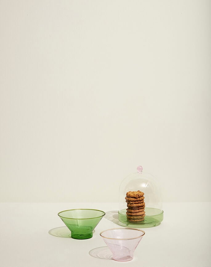 Flora Zdjela 12 cm ružičasta