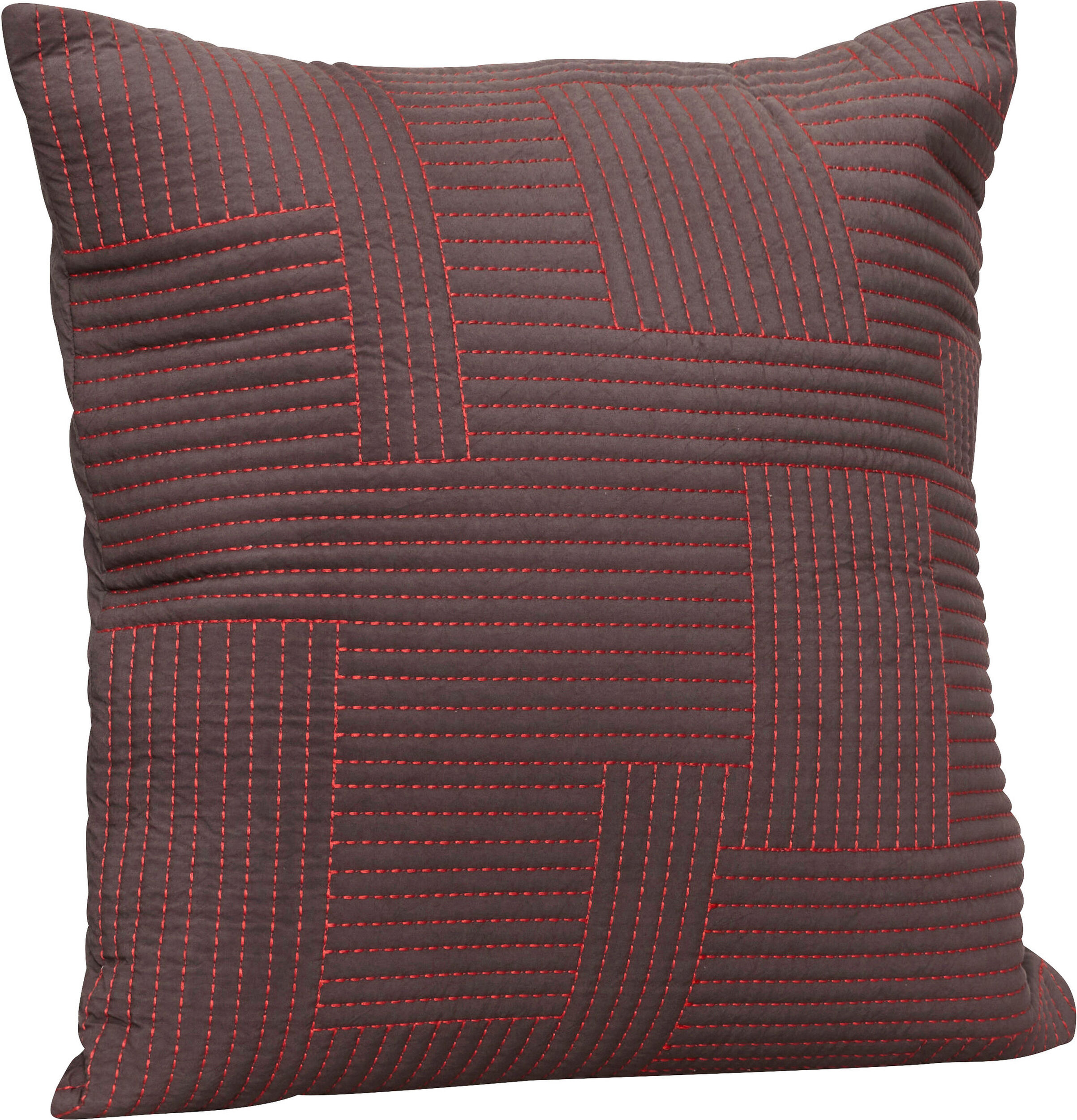 Floy Dekoratives Kissen 60 x 60 cm braun
