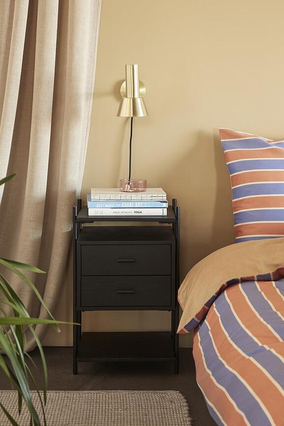 Funda Nórdica Hübsch, 140 x 200 cm, azul, incluye funda de almohada 60 x 63 cm