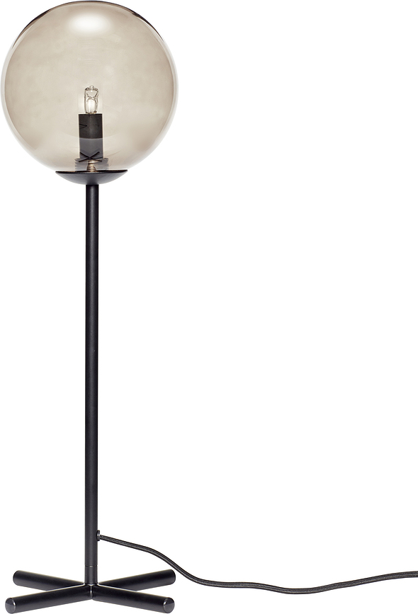 Galda lampa Hübsch LED melna