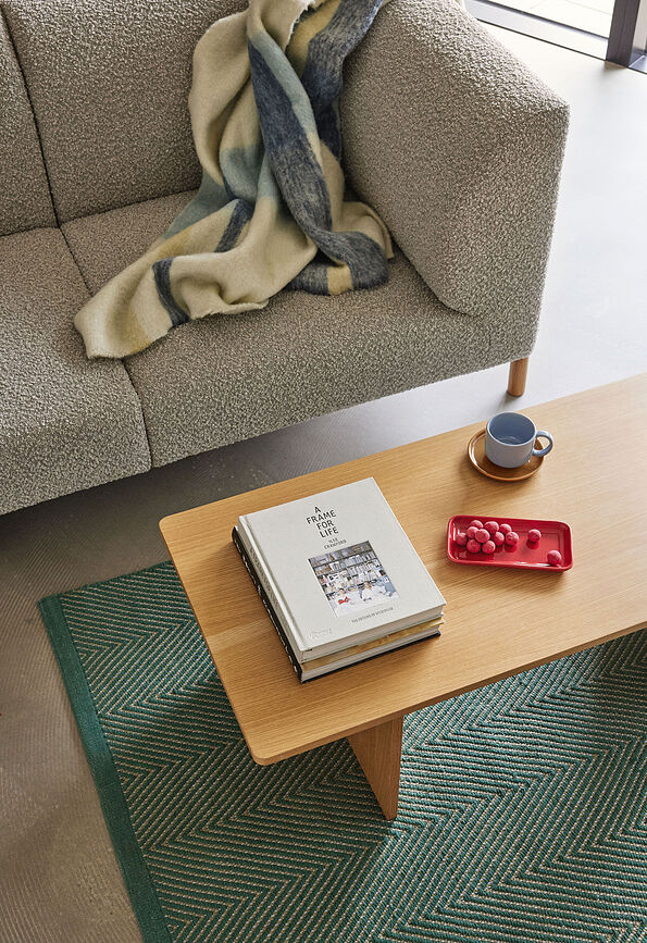 Graphic Κουβερλί, 140 x 200 cm, καφέ