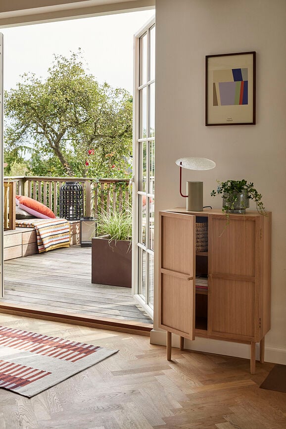 Grove Stalak za cvijeće kestenjasti 95 cm