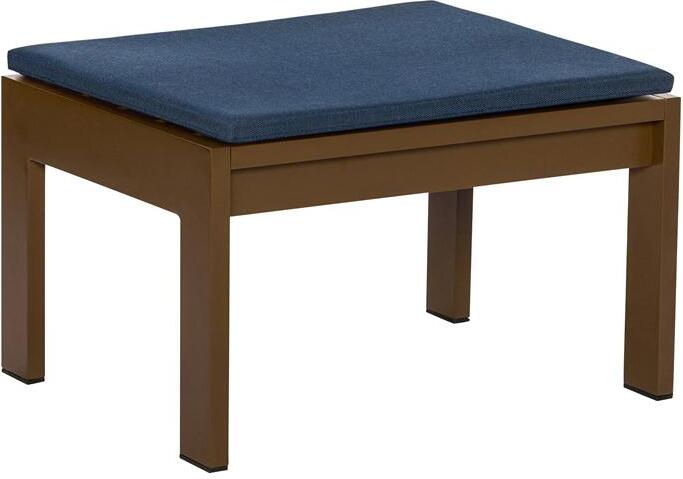 Haus Hocker/Beistelltisch quadratisch 52 cm, braun