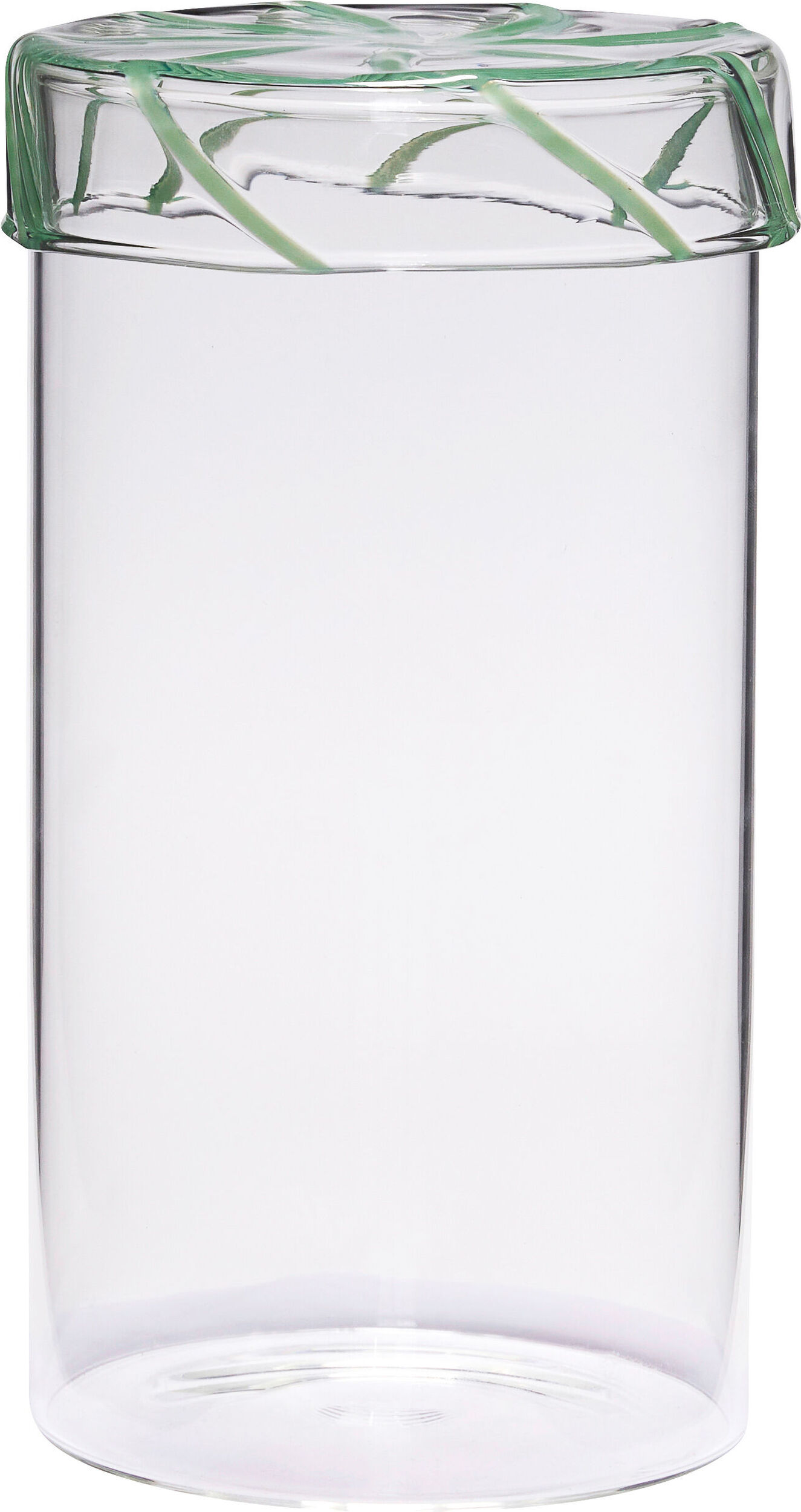 Heir Aufbewahrungsglas 20 cm grün