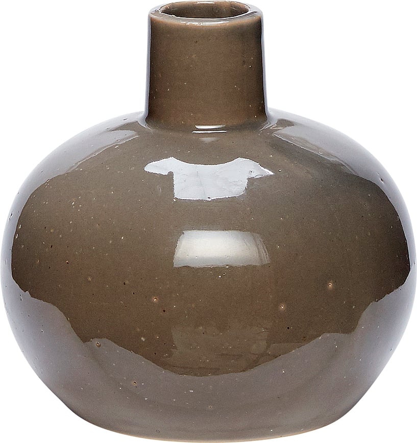 Hübsch 640341 Vase grau