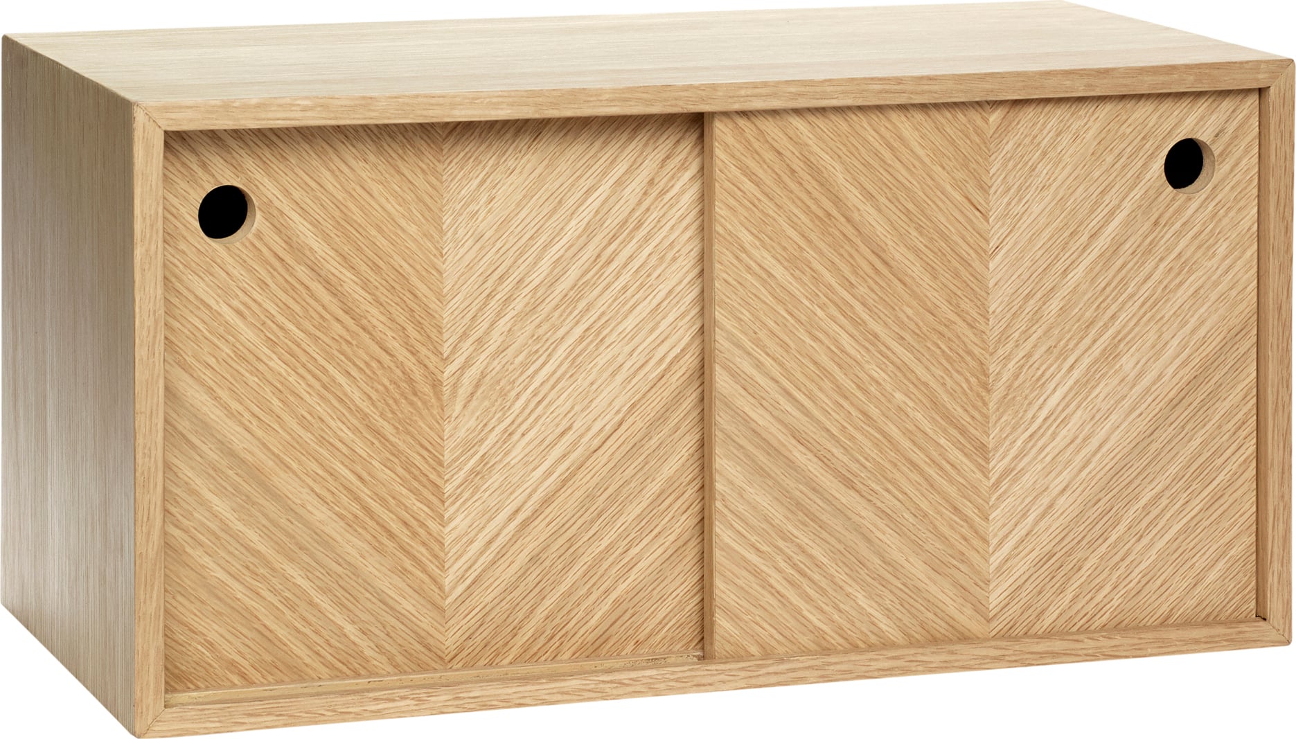 Hängeschränke Hübsch 880803 Schrank Aus Eichenholz