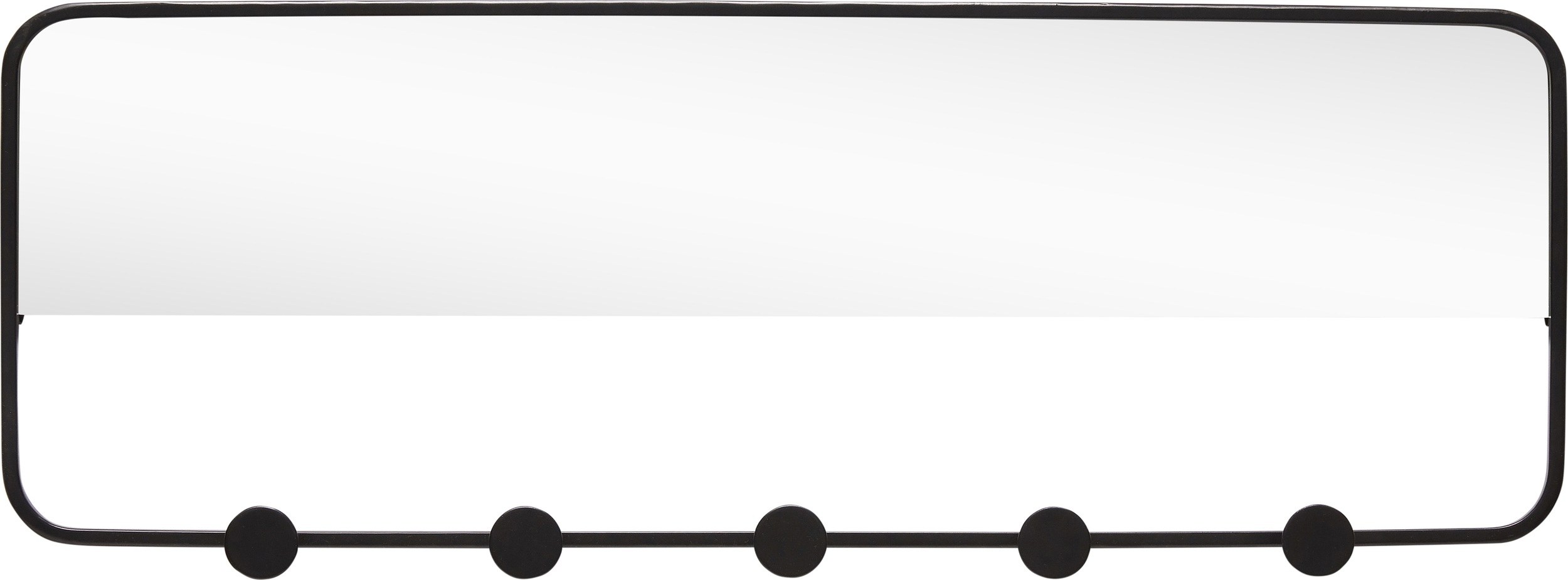 Hübsch 940620 Kleideraufhänger mit Spiegel