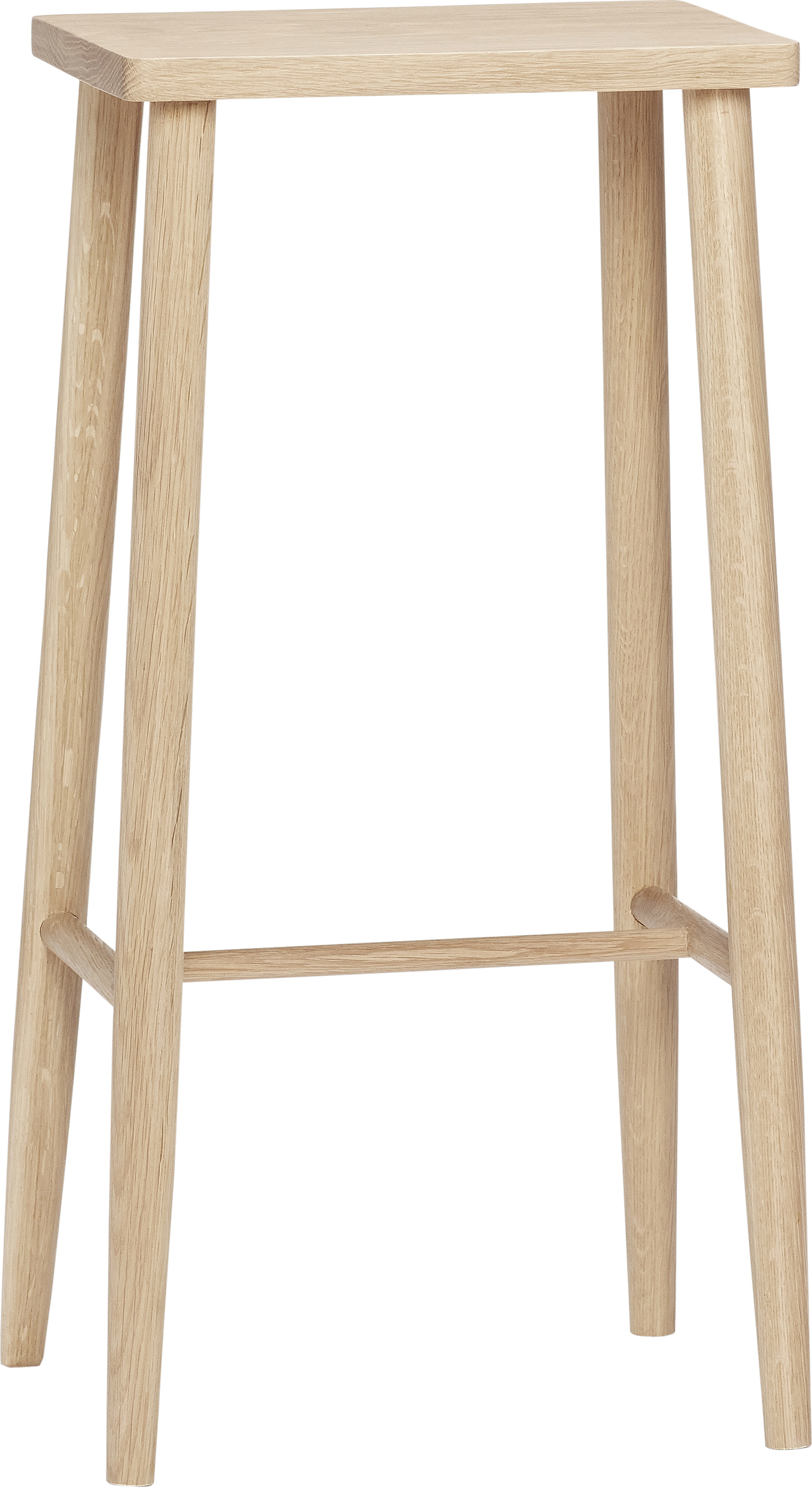 Hübsch Barhocker 72 cm aus Eichenholz