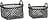 Hübsch Basket black rattan 2 pcs