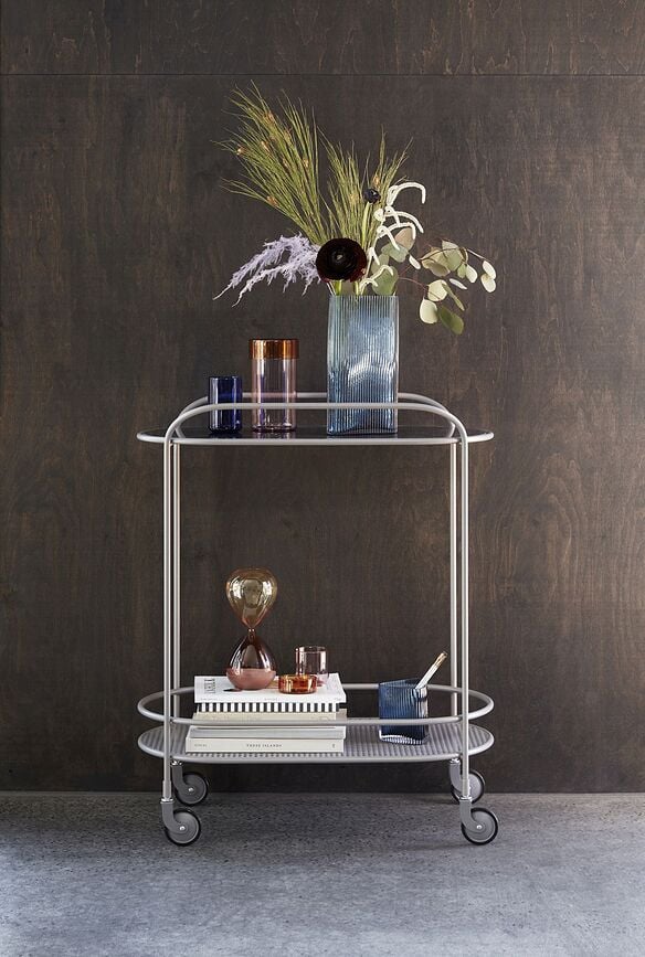 Hübsch Βάζα τριγωνικά, διαφανή, 3 τμχ