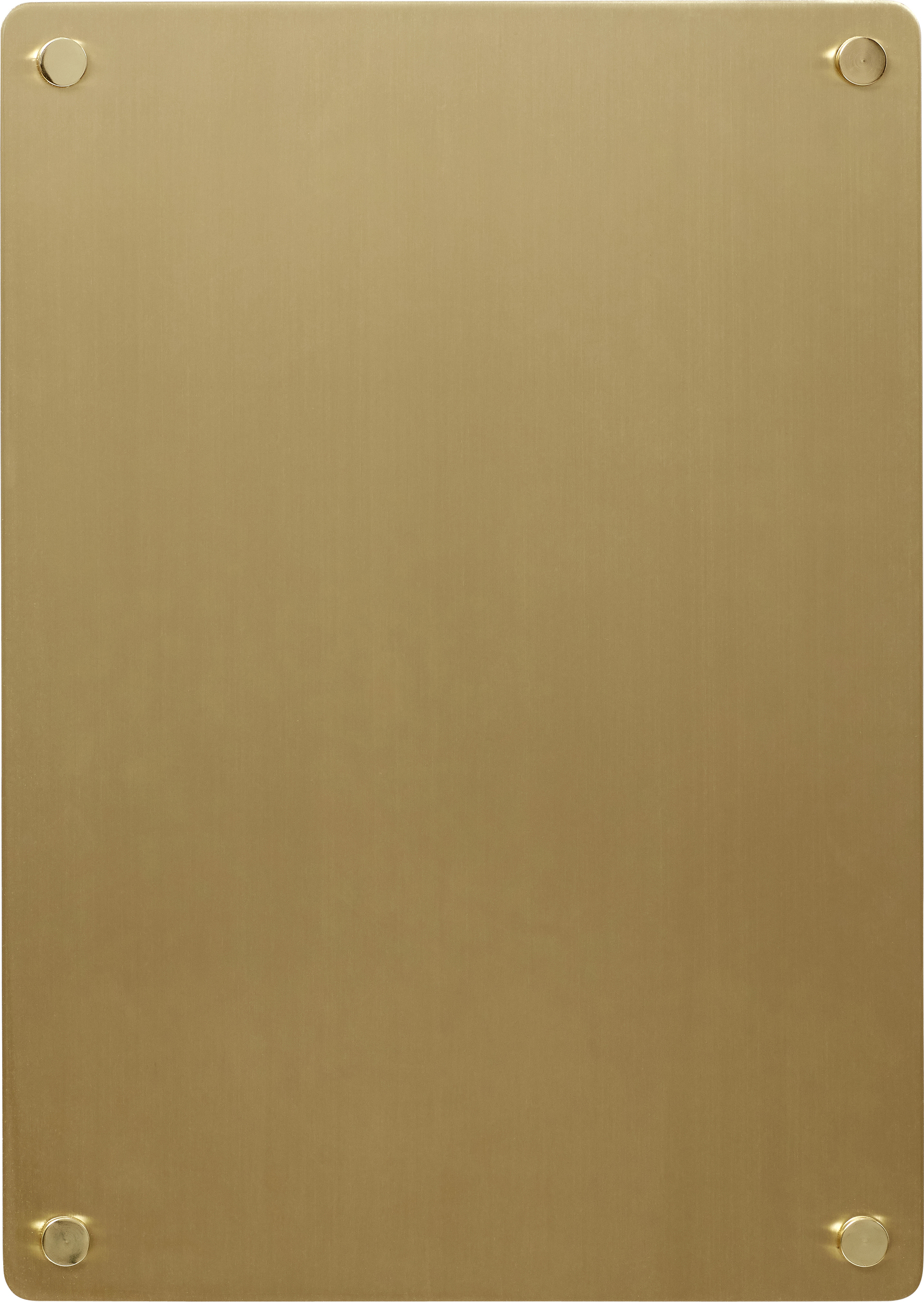 Hübsch Dekotarive Tafel goldfarben