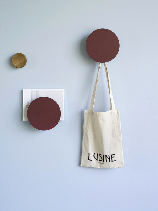 Hübsch Držač za Novine zidni crveni