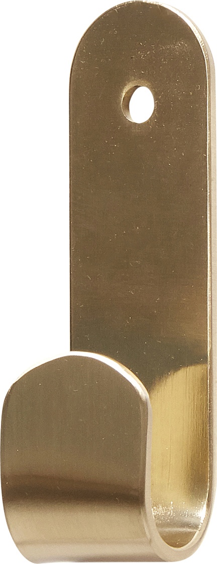 Hübsch Haken goldfarben Metall