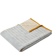 Hübsch Handtuch 70 x 140 cm beige-blau