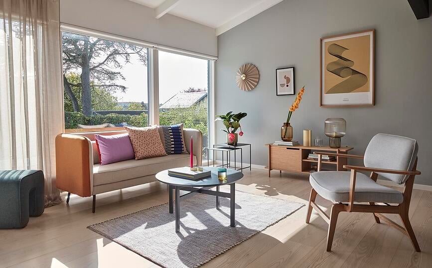 Hübsch Jastuk s uzorkom točkica u boji 50 x 50 cm bež