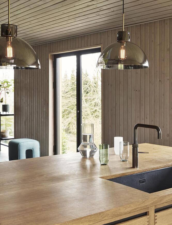 Hübsch Καράφα νερού, γυάλινη, 25 εκ