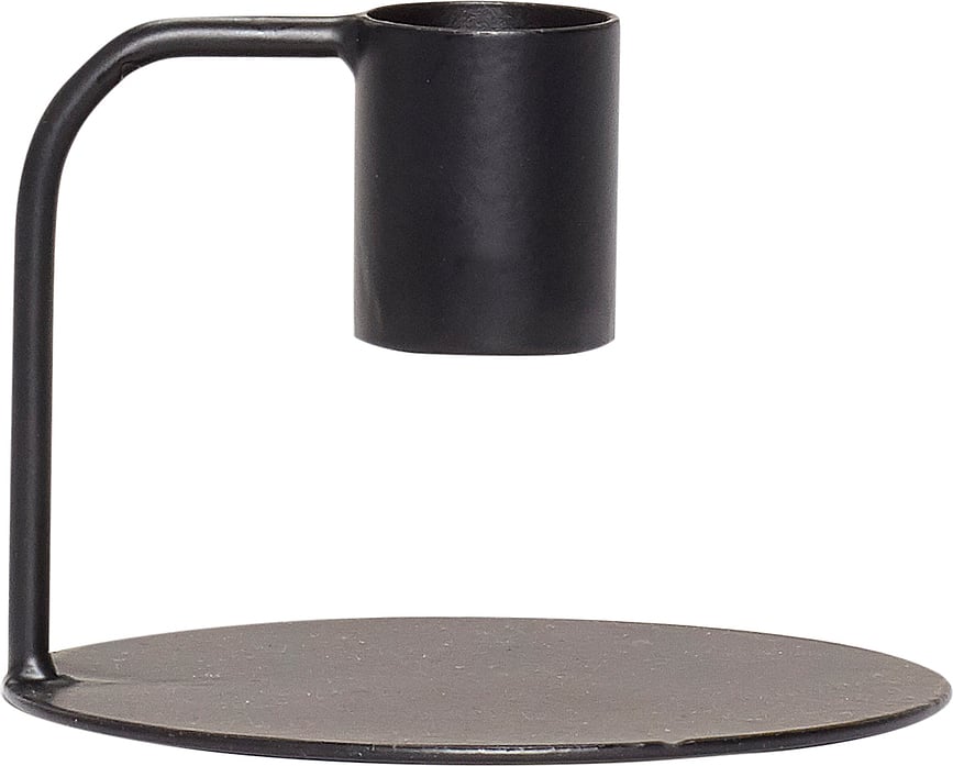 Hübsch Κηροπήγιο, μεταλλικό, μαύρο