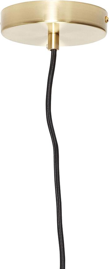 Hübsch Κρεμαστό Φωτιστικό, 40 cm, βάση από ορείχαλκο