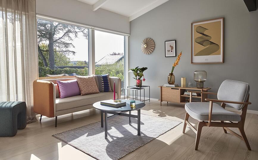 Hübsch Lampa zidna 48 cm pješčana