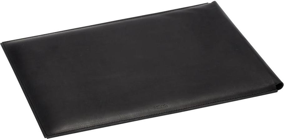 Hübsch Laptopetui 13 schwarz Naturleder