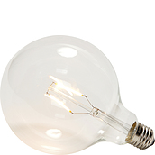 Hübsch LED lightbulb transparent E27