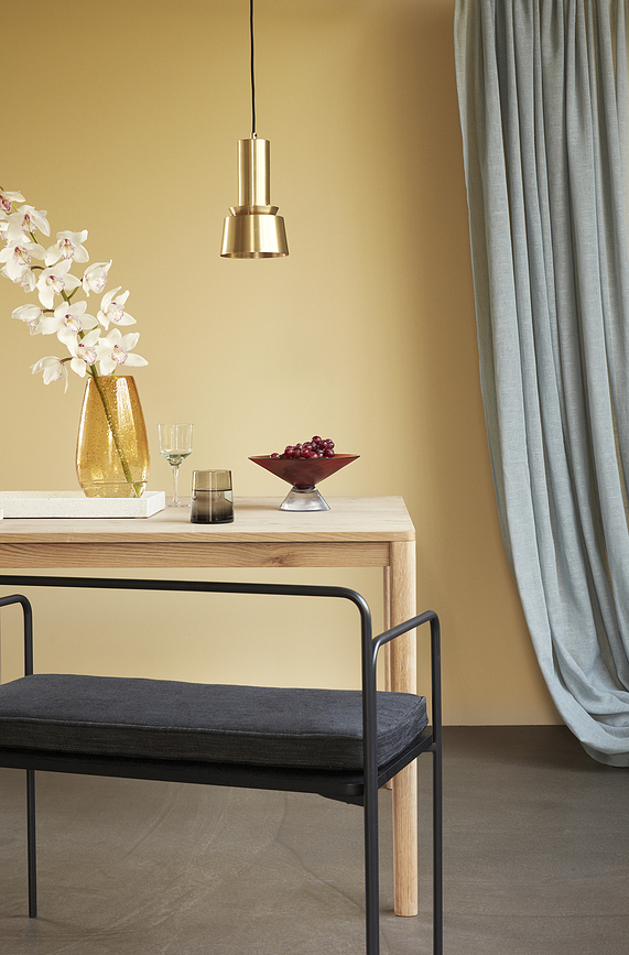 Hübsch Pladenj pravokoten, črn, marmornat, 2 kosa