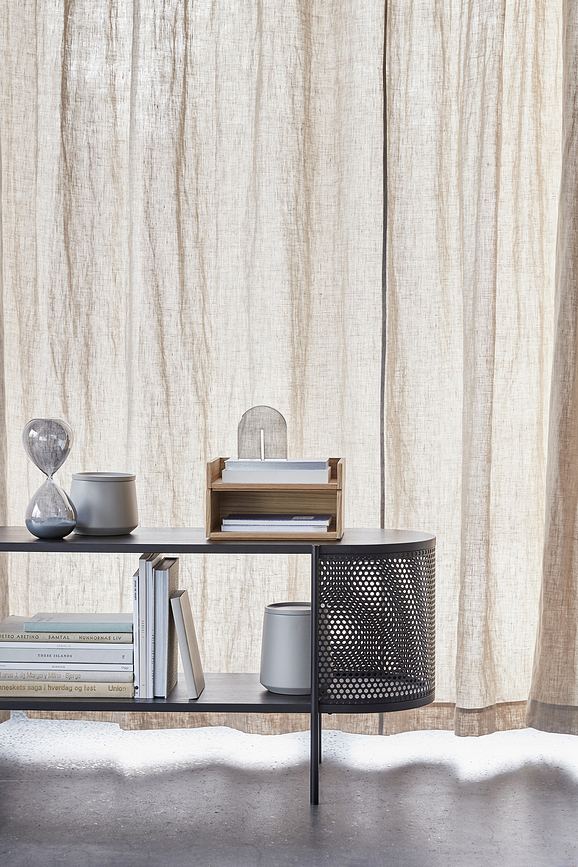 Hübsch Držač za Knjige stakleni jantarni zaobljen