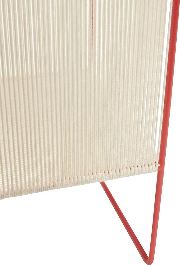 Hübsch Porte-revues avec structure rouge