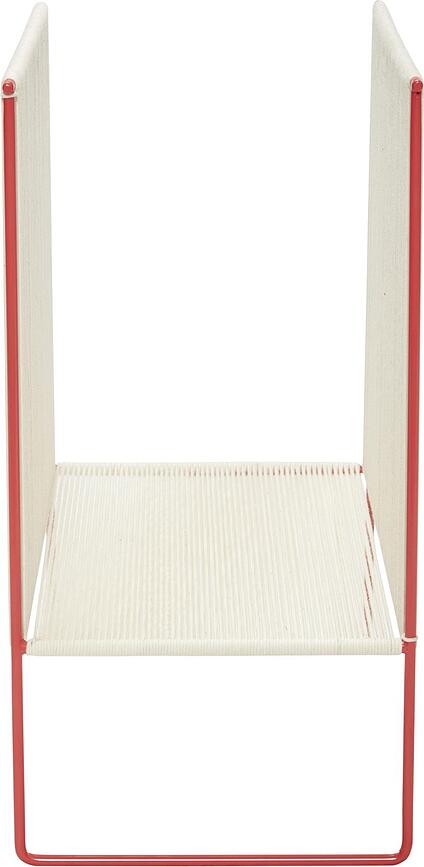 Hübsch Porte-revues avec structure rouge