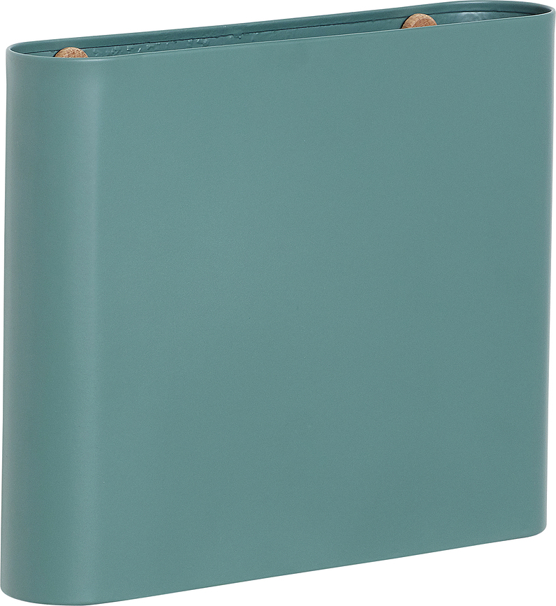 Hübsch Porte-revues, vert, en métal